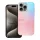 FORCELL F-PROTECT Mirage, katonai csepp-tesztelt tok kompatibilis MagSafe az IPHONE 15 PRO MAX készülékhez rózsaszín kék