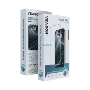 6D Pro Veason üveg (10 az 1-ben készlet) – iPhone 13 Pro Max / 14 Plus készülékekhez, fekete