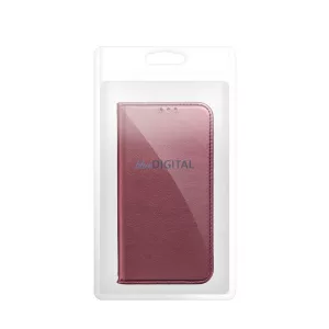 SMART MAGNETO könyvtok Realme Note 60 - bordó