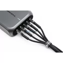   Forcell C257 F-ENERGY USB-A - Lightning kábel 12W 2.4A 2m - fekete