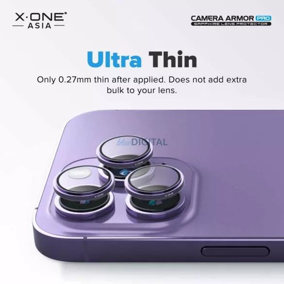 X-One Sapphire Camera Armor kamera lencse védő fólia Samsung Galaxy S25