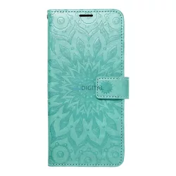   MEZZO könyvtok Xiaomi Redmi 14C - türkizkék "mandala"