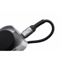   Forcell C259 F-ENERGY Type-C - Lightning kábel 27W 3A PD 3m - fekete