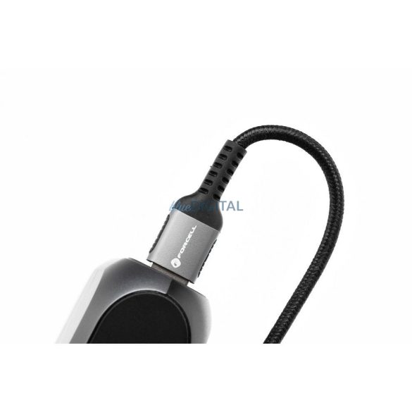 Forcell C260 F-ENERGY Type-C - Type-C kábel 100W 5A QC4.0 PD 3m - fekete