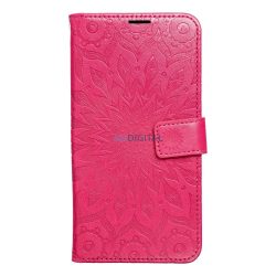   MEZZO könyvtok Xiaomi Redmi 14C - magenta rózsaszín "mandala"