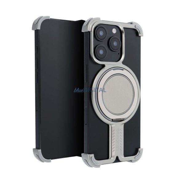 TITANIUM BRACKET tok iPhone 16 Plus - ezüst színű