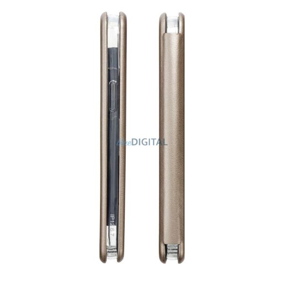 ELEGANCE könyvtok Samsung Galaxy A36 - arany színű