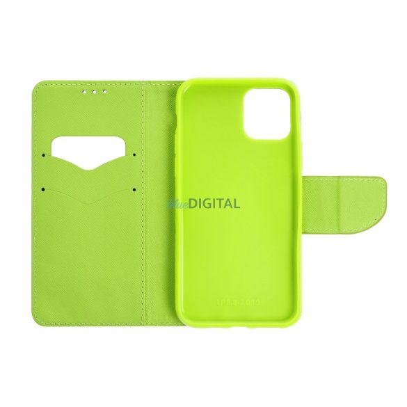 FANCY könyvtok Samsung Galaxy A36 - tengerészkék-limezöld