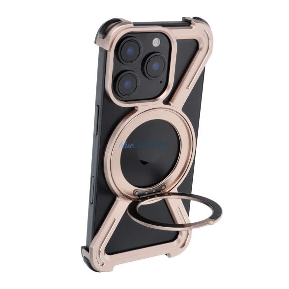 TITANIUM ESCORT tok iPhone 15 Pro Max - arany színű