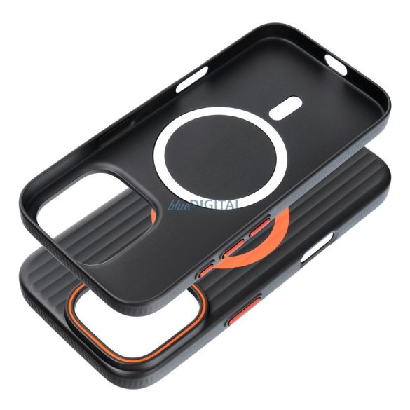SIMPLY MagSafe-kompatibilis tok iPhone 16 - fekete