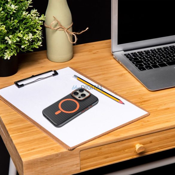 SIMPLY MagSafe-kompatibilis tok iPhone 16 - fekete