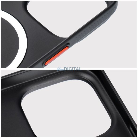 SIMPLY MagSafe-kompatibilis tok iPhone 16 - fekete