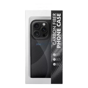 CARBON ELITE MAG COVER MagSafe-kompatibilis tok iPhone 16 - fekete