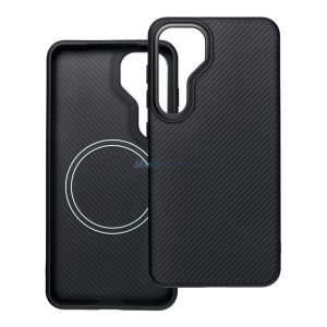 CARBON ELITE MAG COVER MagSafe-kompatibilis tok Samsung Galaxy S25 Ultra - fekete