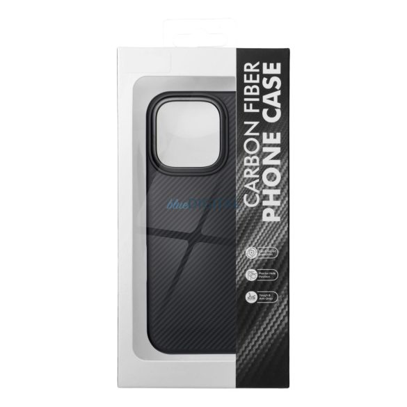 CARBON ELITE MAG COVER MagSafe-kompatibilis tok iPhone 14 - fekete