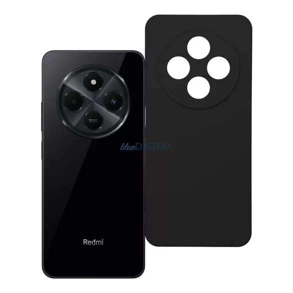 SILICONE tok Xiaomi Redmi 14C - fekete