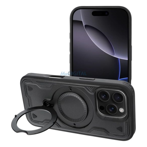 FROST ARMOR tok iPhone 16 Pro Max - fekete