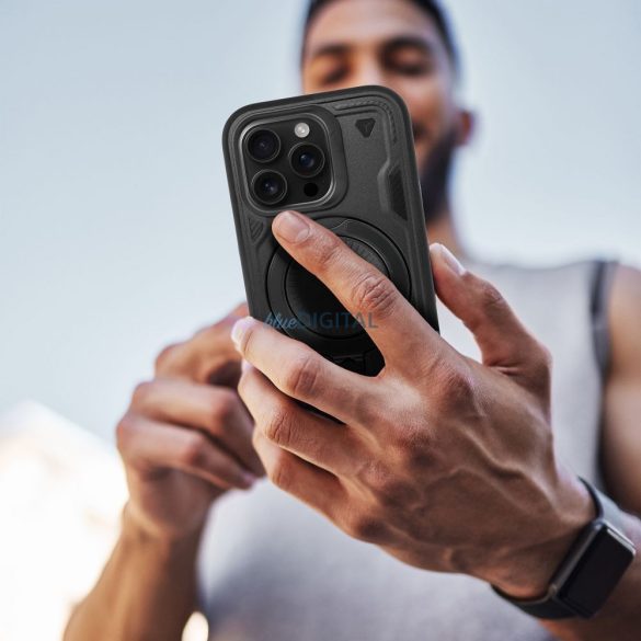 FROST ARMOR tok iPhone 16 Pro Max - fekete