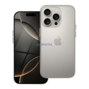 ULTRATHIN MATT tok iPhone 15 Pro - átlátszó