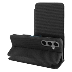   FOLIO SIDE MAGNET kinyitható tok Samsung Galaxy S25 Plus - fekete