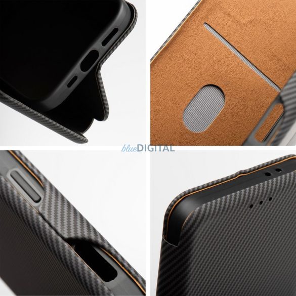 FOLIO SIDE MAGNET kinyitható tok Xiaomi Redmi A3 - szürke