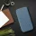 FOLIO SIDE MAGNET kinyitható tok iPhone 16 Plus - kék