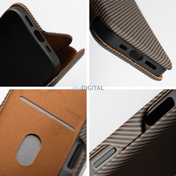 FOLIO SIDE MAGNET könyvtok Samsung Galaxy A36 - barna