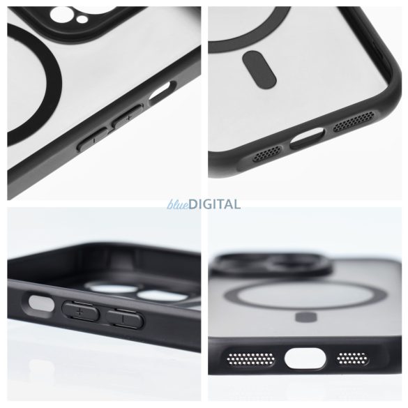 FULL MATTE MAG COVER MagSafe-kompatibilis tok Samsung Galaxy A36 - fekete
