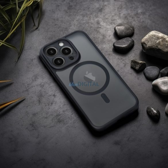 FULL MATTE MAG COVER MagSafe-kompatibilis tok Samsung Galaxy A36 - fekete