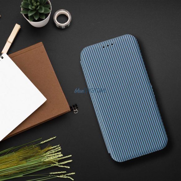 FOLIO SIDE MAGNET kinyitható tok Xiaomi Redmi A3 - kék