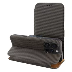 FOLIO SIDE MAGNET kinyitható tok iPhone 14 Pro Max - barna