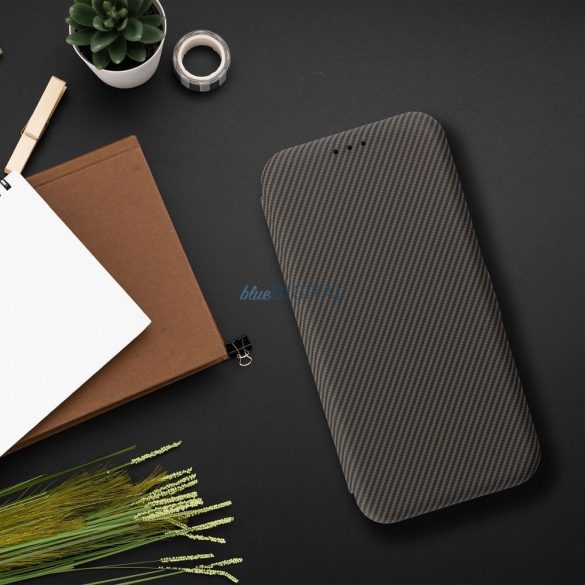 FOLIO SIDE MAGNET kinyitható tok Xiaomi Redmi A3 - barna