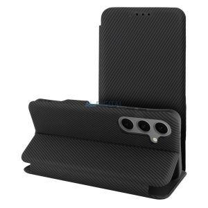 FOLIO SIDE MAGNET kinyitható tok Xiaomi Redmi Note 14 5G - fekete