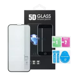   5D Full Glue edzett üveg fekete szegéllyel Xiaomi Redmi Note 14 Pro 5G