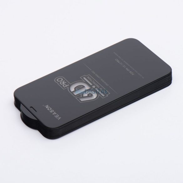 Veason 6D Pro edzett üveg fekete szegéllyel Xiaomi Redmi 13C 4G/5G / Poco C65 - 10 db