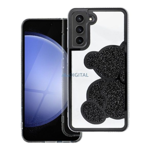 TEDDY BEAR tok Samsung Galaxy A36 - fekete