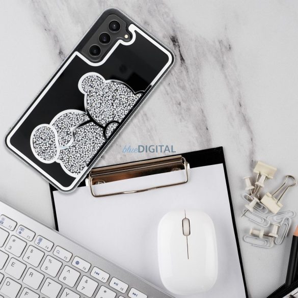 TEDDY BEAR tok Samsung Galaxy A36 - ezüst színű