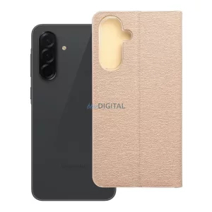 LUNA könyvtok Samsung Galaxy A36 - arany színű