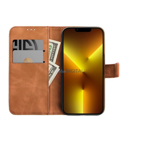 TENDER könyvtok Samsung Galaxy A36 - barna