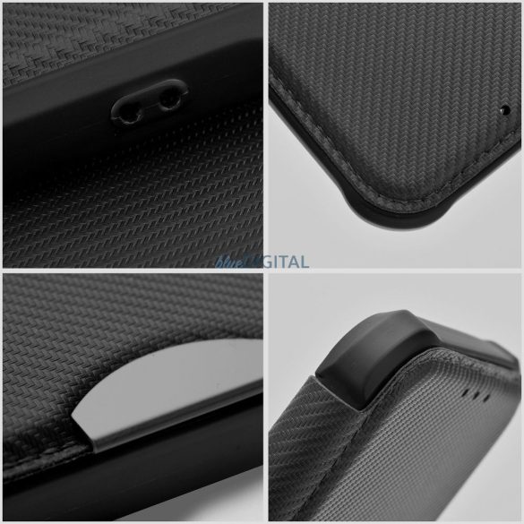 RAZOR könyvtok Samsung Galaxy A36 - fekete