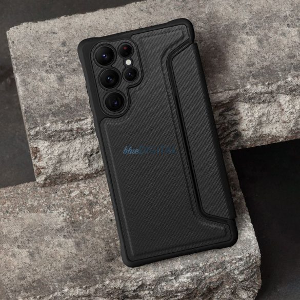 RAZOR könyvtok Samsung Galaxy A36 - fekete