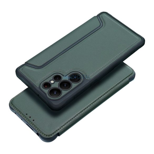 RAZOR könyvtok Samsung Galaxy A36 - sötétzöld