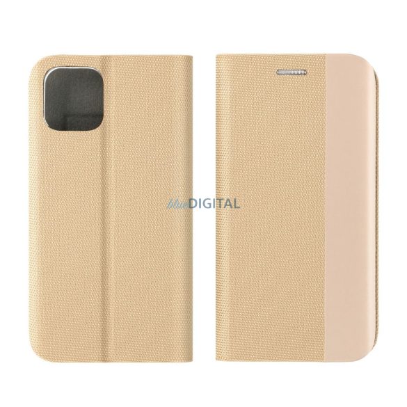 SENSITIVE könyvtok Samsung Galaxy A36 - arany színű