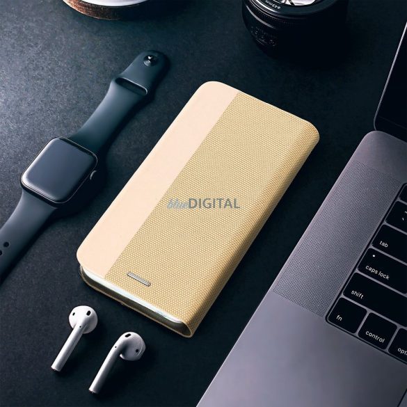 SENSITIVE könyvtok Samsung Galaxy A36 - arany színű