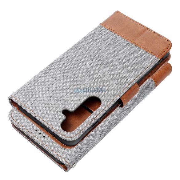 JEANS könyvtok Samsung Galaxy A36 - szürke