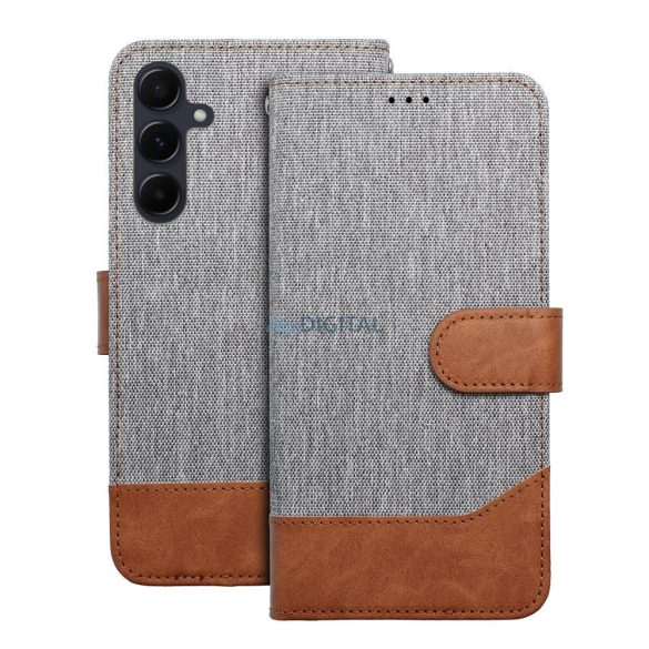 JEANS könyvtok Samsung Galaxy A36 - szürke