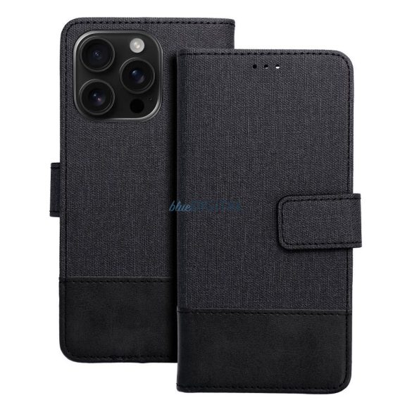 GOMMA könyvtok Samsung Galaxy A36 - fekete