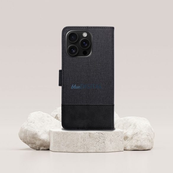 GOMMA könyvtok Samsung Galaxy A36 - fekete