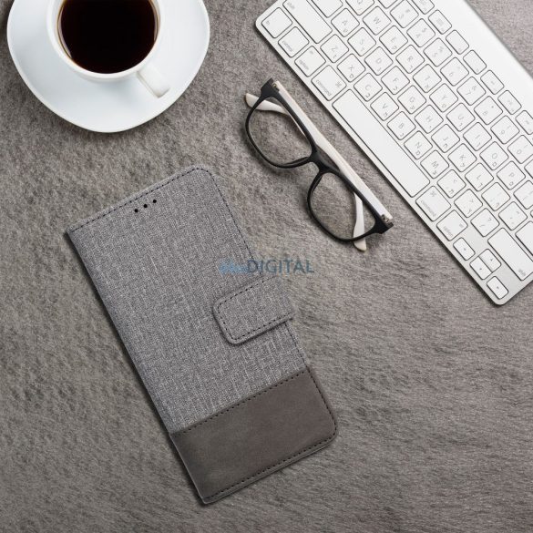 GOMMA könyvtok Samsung Galaxy A36 - szürke