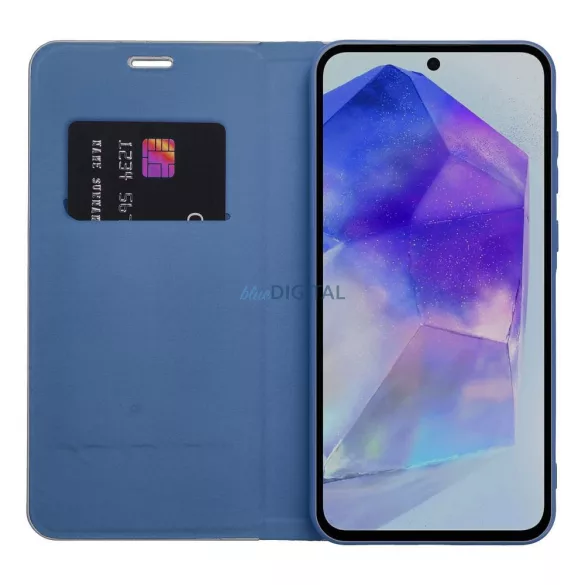 LUNA könyvtok Xiaomi 14T - kék